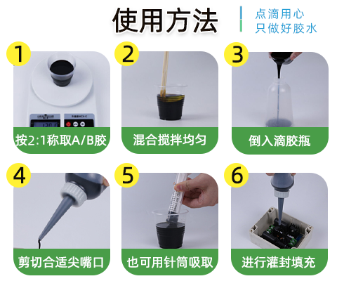 灌封水泵应用案例  奕合电子密封胶粘接力强密封防水